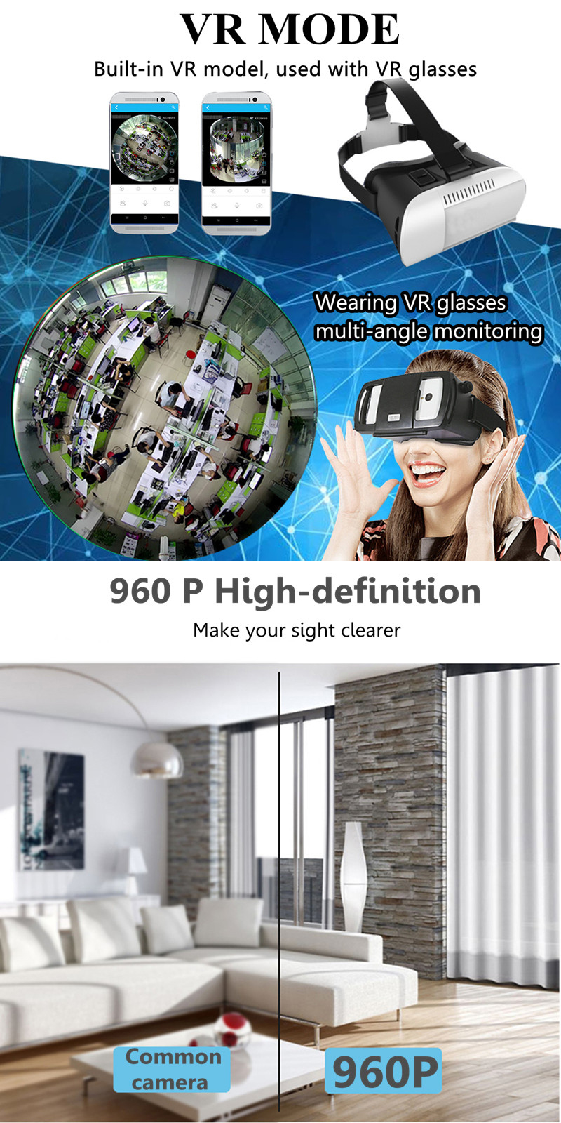 VR-360deg-3D-Panoramic-960P-Fisheye-IP-Camera-Wifi-13MP-Home-Security-Surveillance-Two-Way-Talk-Audi-1130127-4