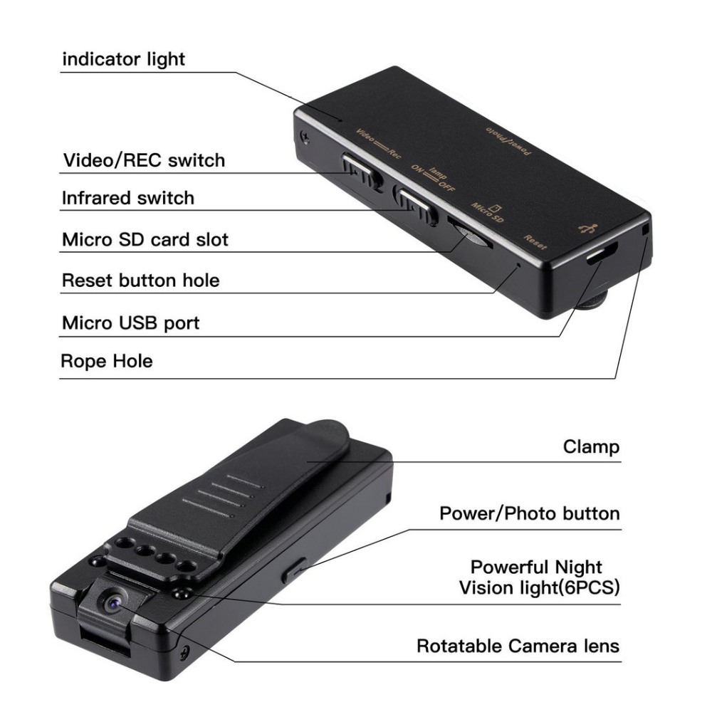 Z8-Mini-HD-Camera-1080P-Back-Clip-Night-Vision-Camera--Micro-USB-Camera-Small-Camera-1809024-10