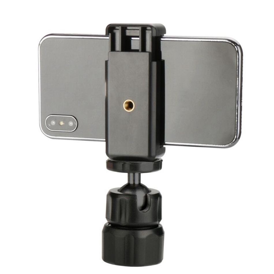 Bakeey-Universal-Mobile-Smartphone-Tripod-Mount-Clip-Holder-Bracket-For-Tripod-Selfie-Stick-1362361-1