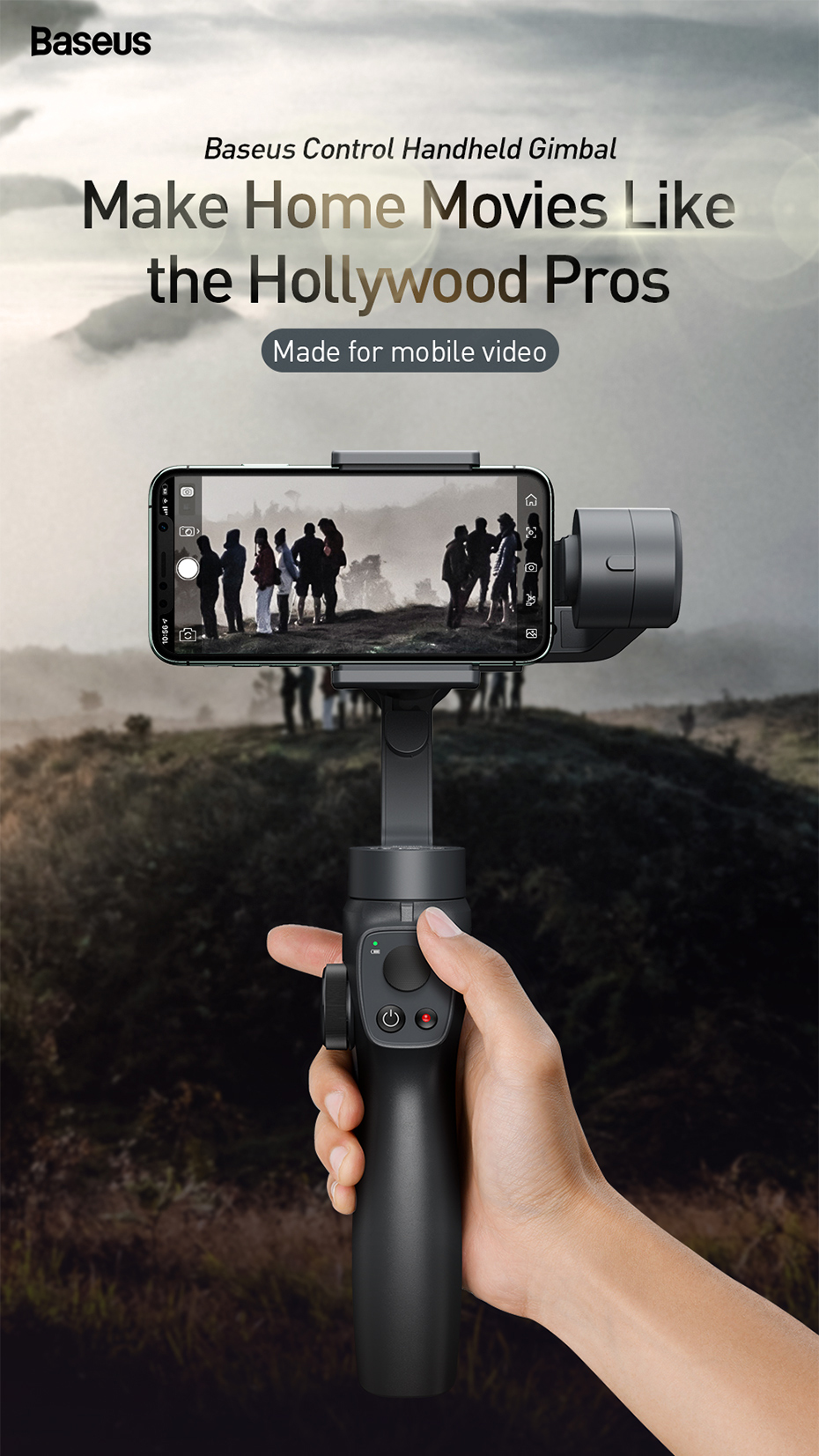 Baseus-3-Axis-Handheld-Gimbal-Stabilizer-bluetooth-Selfie-Stick-Outdoor-Holder-wFocus-Pull-Zoom-for--1671605-1