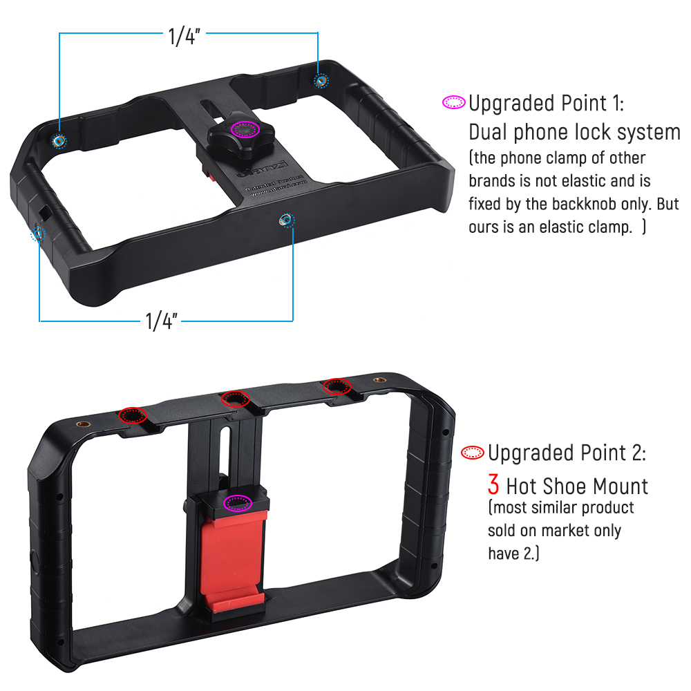 Ulanzi-U-Rig-Pro-Video-Rig-Vlog-Youtube-Facebook-Live-Stream-Handheld-Stabilizer-Bracket-Self-Stick--1688361-1