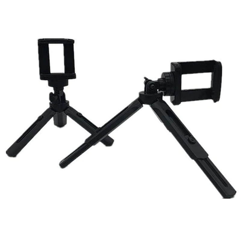 2-in-1-Desktop-Three-way-Tripod-for-Sport-Live-Camera-Camcorder-With-Phone-Clip-Holder-1460764-7