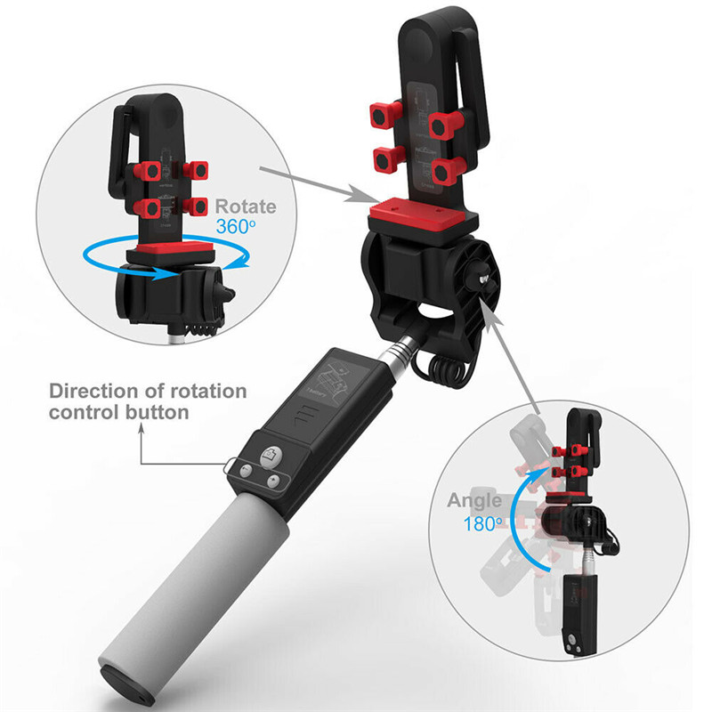 360-Rotating-bluetooth-RC-Selfie-Stick-Anti-Shake-Extendable-Smart-Cam-Monopod-1638675-2