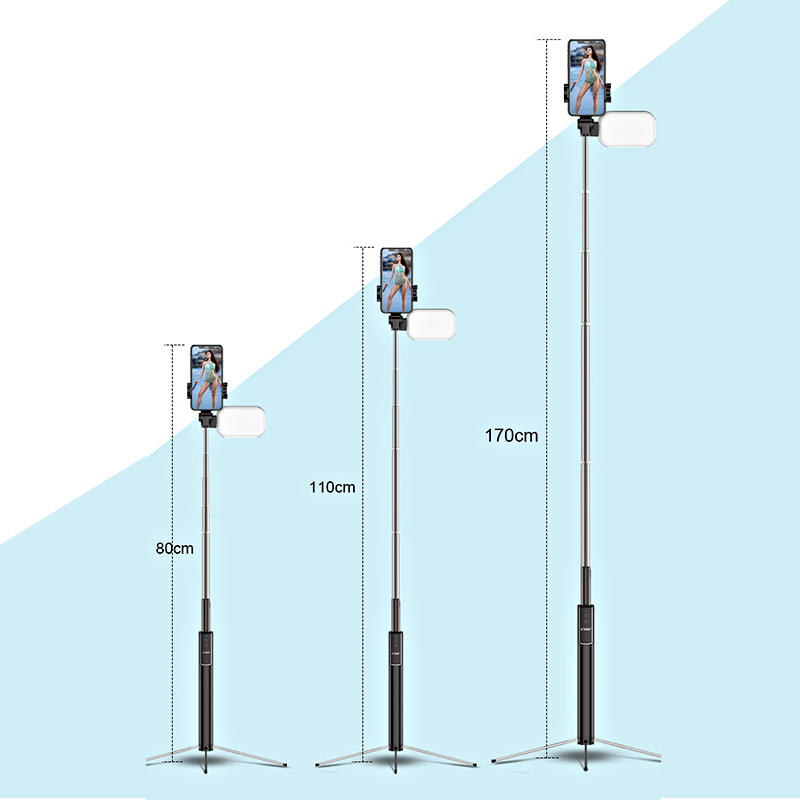 6-in-1-Self-timer-Extendable-bluetooth-Selfie-Stick-Fill-Light-Live-broadcasting-Cell-Phone-Holder-B-1654838-10