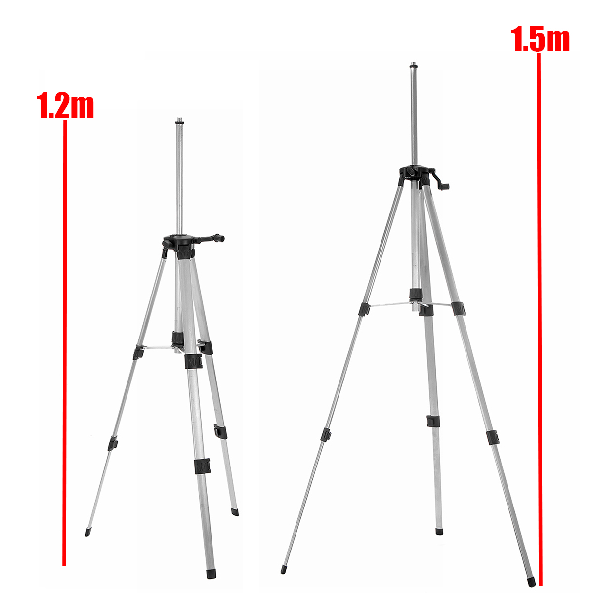 Bakeey-120cm150cm-Universal-Aluminum-Alloy-Telescopic-Tripod-Adjustable-Stand-For-Laser-Level-1937391-4