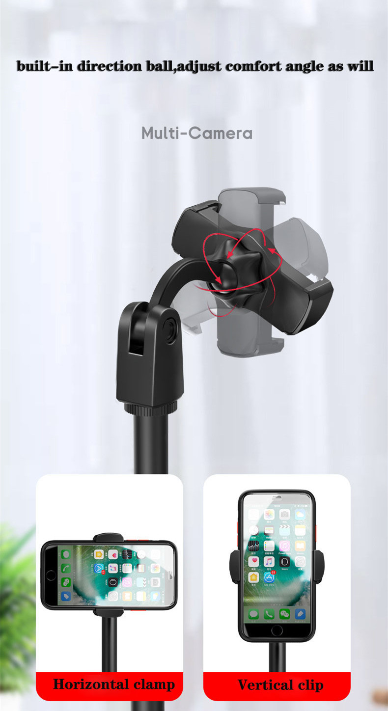 Bakeey-360deg-Rotatable-Phone-Desktop-Holder-Telescopic-Selfie-Stand-for-YouTube-TikTok-Live-Stream--1683040-4