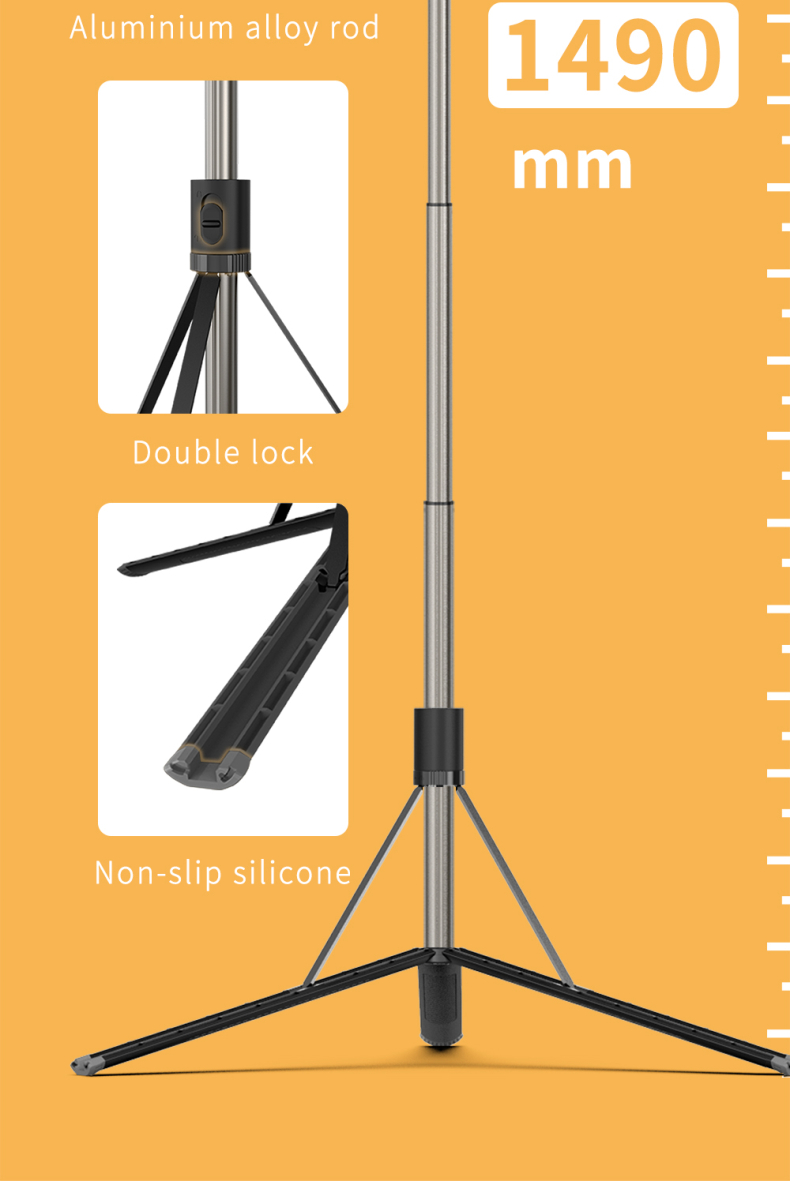 Bakeey-L05-bluetooth-Selfie-Stick-Stable-Extended-Camera-Stand-Tripod-with-Remote-Control-1920155-14