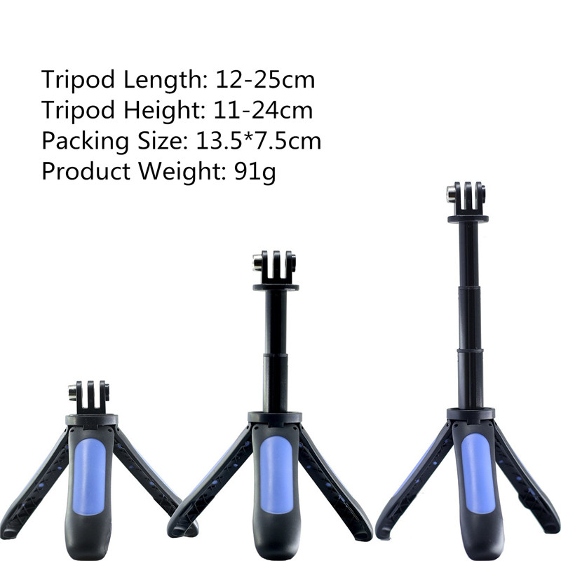 Bakeey-Mini-Extendable-Tripod-Live-Selfie-Stick-for-Sports-GoPro-Camera-Phones-1475089-3