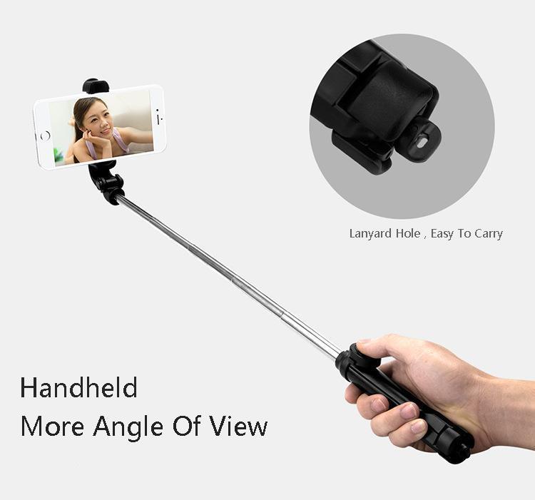 Bakeey-Mini-Foldable-Tripod-2-In-1-Monopod-with-bluetooth-Wireless-Remote-Selfie-Stick-1336727-3