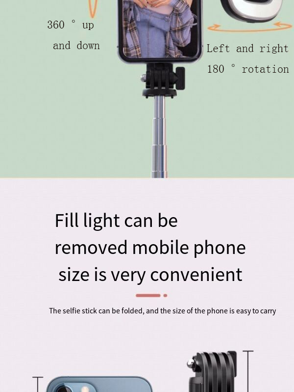 Bakeey-P40S-F-Wireless-bluetooth-Selfie-Stick-Foldable-Mini-Tripod-With-Dual-LED-Fill-Light-Live-Bro-1876352-5