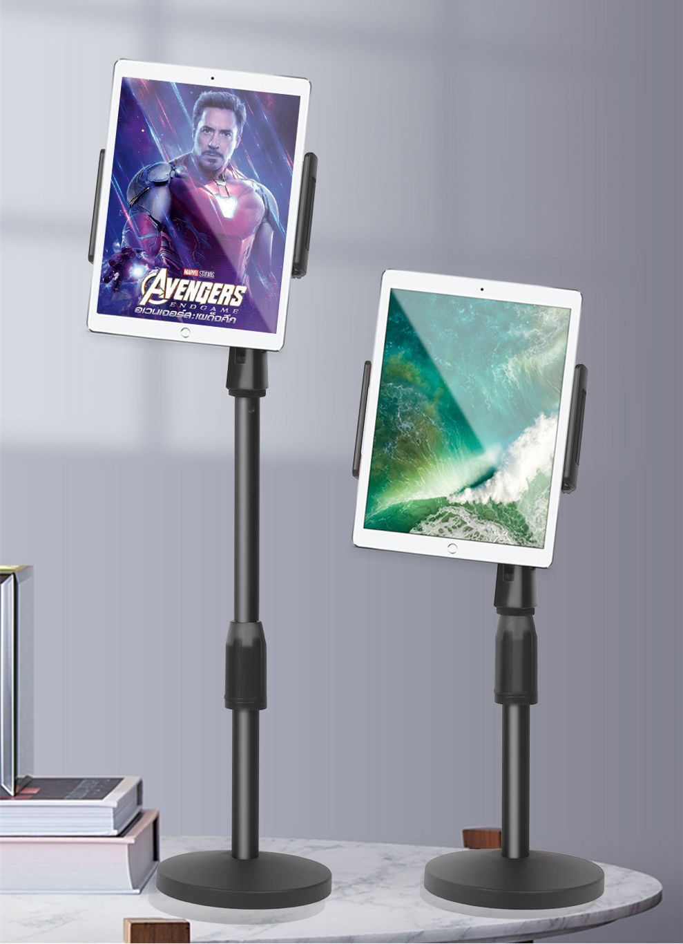 Bakeey-PC-10-Universal-Live-Broadcast-Foldable-Adjustable-Height-Stand-Holder-for-Mobile-Phone-Table-1803617-5