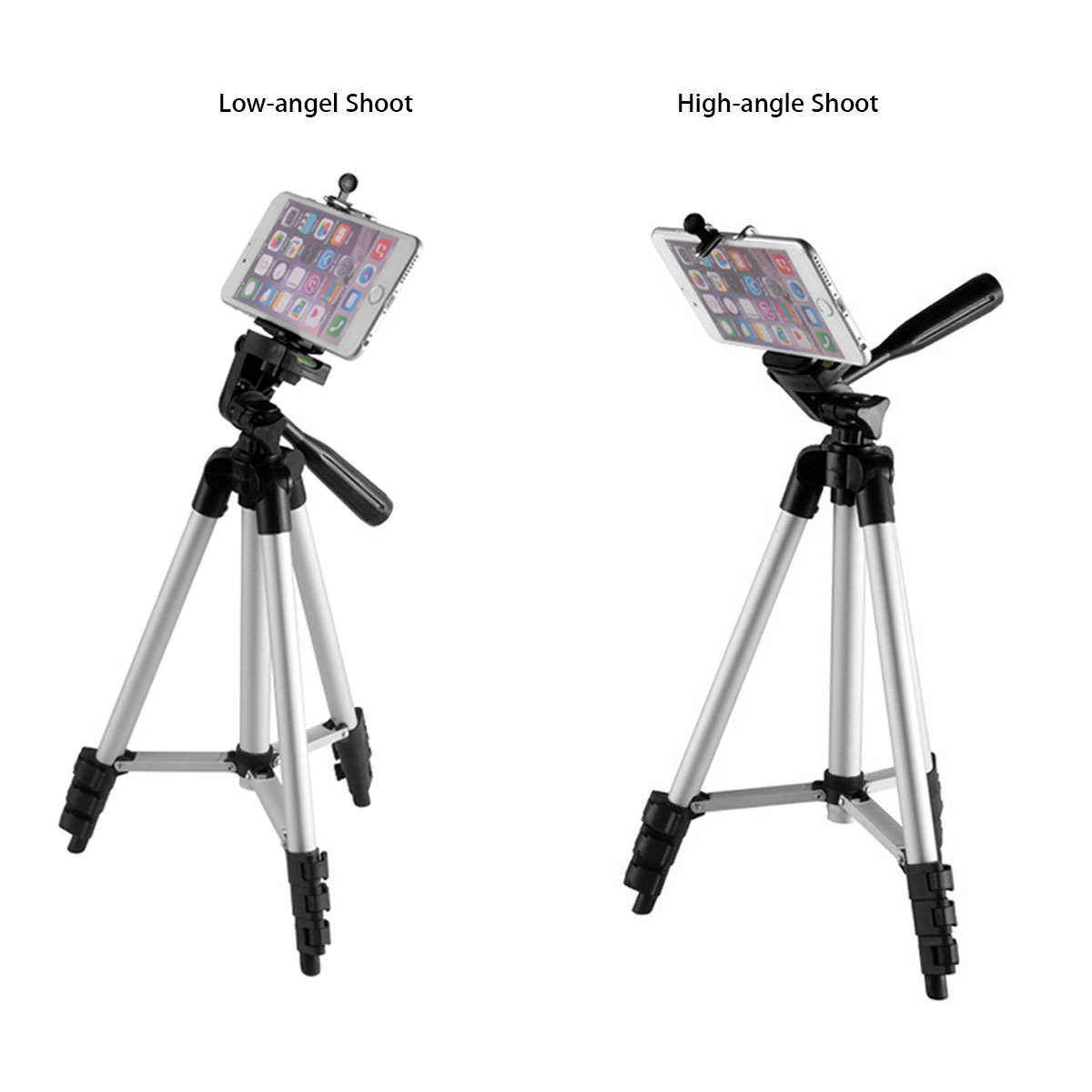 Bakeey-Professional-Camera-Adjustable-Tripod-Stand-Holder-Live-Selfie-Stick-for-iPhone-8-Plus-X-S8-S-1134052-4