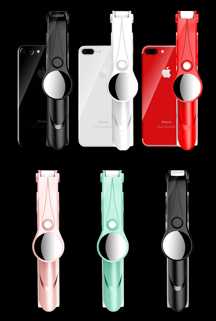 Bakeey-XT09S-Extendable-Rotation-bluetooth-Remote-Tripod-Selfie-Stick-With-Mirror-for-Live-Sport-Cel-1444684-6