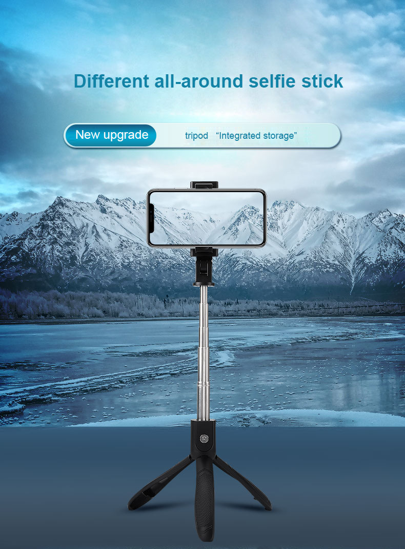 Bakeey-bluetooth-Wireless-Mini-Tripod-Selfie-Stick-Monopod-with-Remote-Control-for-iPhone-8-1384571-11