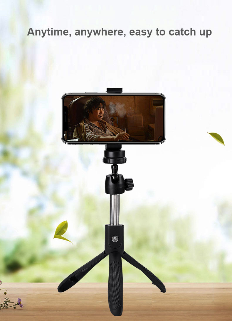 Bakeey-bluetooth-Wireless-Mini-Tripod-Selfie-Stick-Monopod-with-Remote-Control-for-iPhone-8-1384571-12