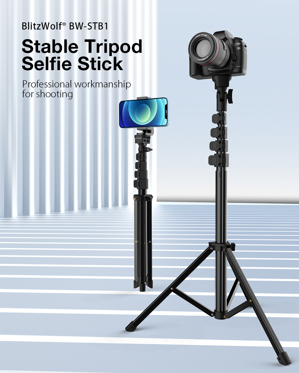 BlitzWolfreg-BW-STB1-Stable-Tripod-Selfie-Stick-Wireless-Remote-Shutter-Multi-angle-Professional-Por-1794313-1