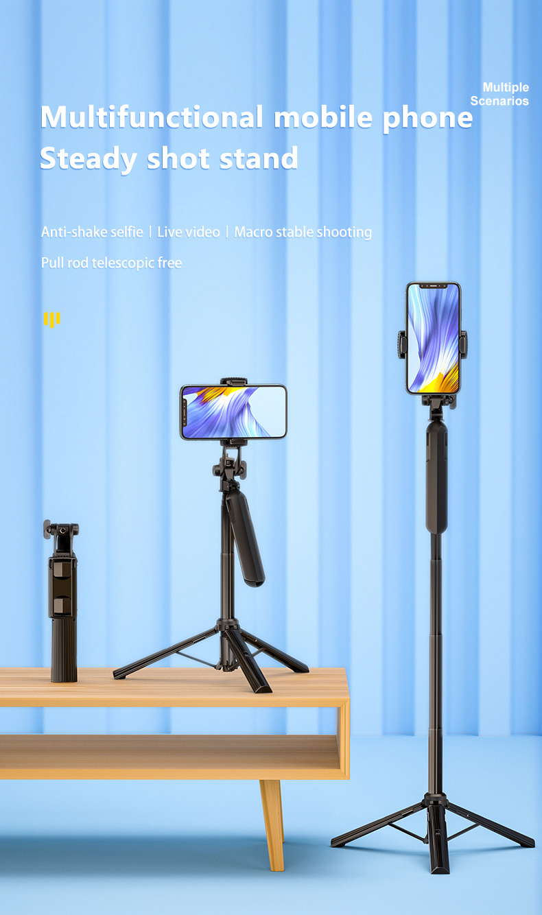 CYKE-A61-80CM-360-Rotation-Phone-Camera-Selfie-Stick-Tripod-Stabilizer-Gimbal-Selfie-Stick-Multifunc-1833597-1
