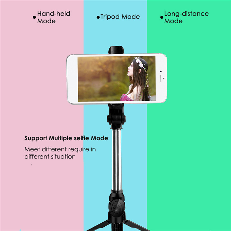 XT10-Portable-Extended-Rotation-bluetooth-Remote-Selfie-Stick-Tripod-Mobile-Phone-Holder-for-Live-Sp-1450648-2