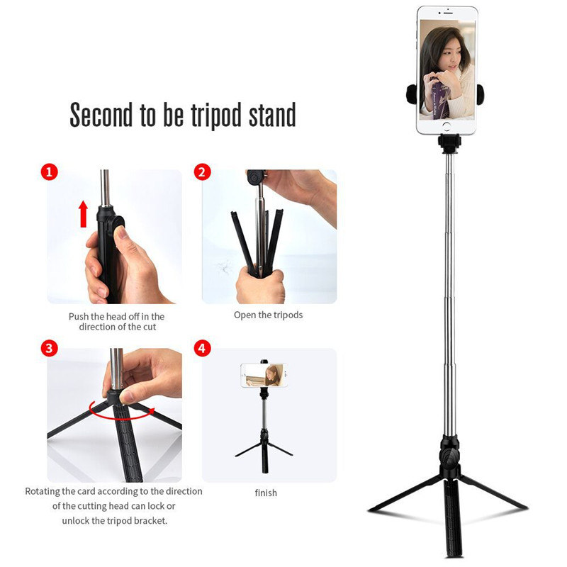 XT10-Portable-Extended-Rotation-bluetooth-Remote-Selfie-Stick-Tripod-Mobile-Phone-Holder-for-Live-Sp-1450648-5