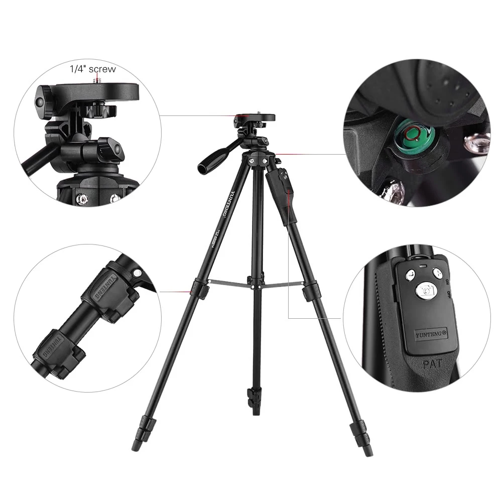 YUNTENG-VCT-6808-Multi-functional-Selfie-Sticks-Tripod-with-3-Phone-Holders-4-Section-Telescoping-Tr-1886375-2