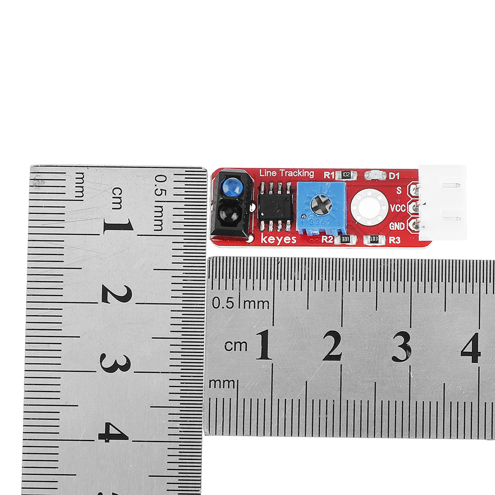 2Pcs-Keyes-Brick-Grayscale-SensorPad-hole-Anti-reverse-Plug-White-Terminal-TCRT5000-Sensor-Module-1808828-1