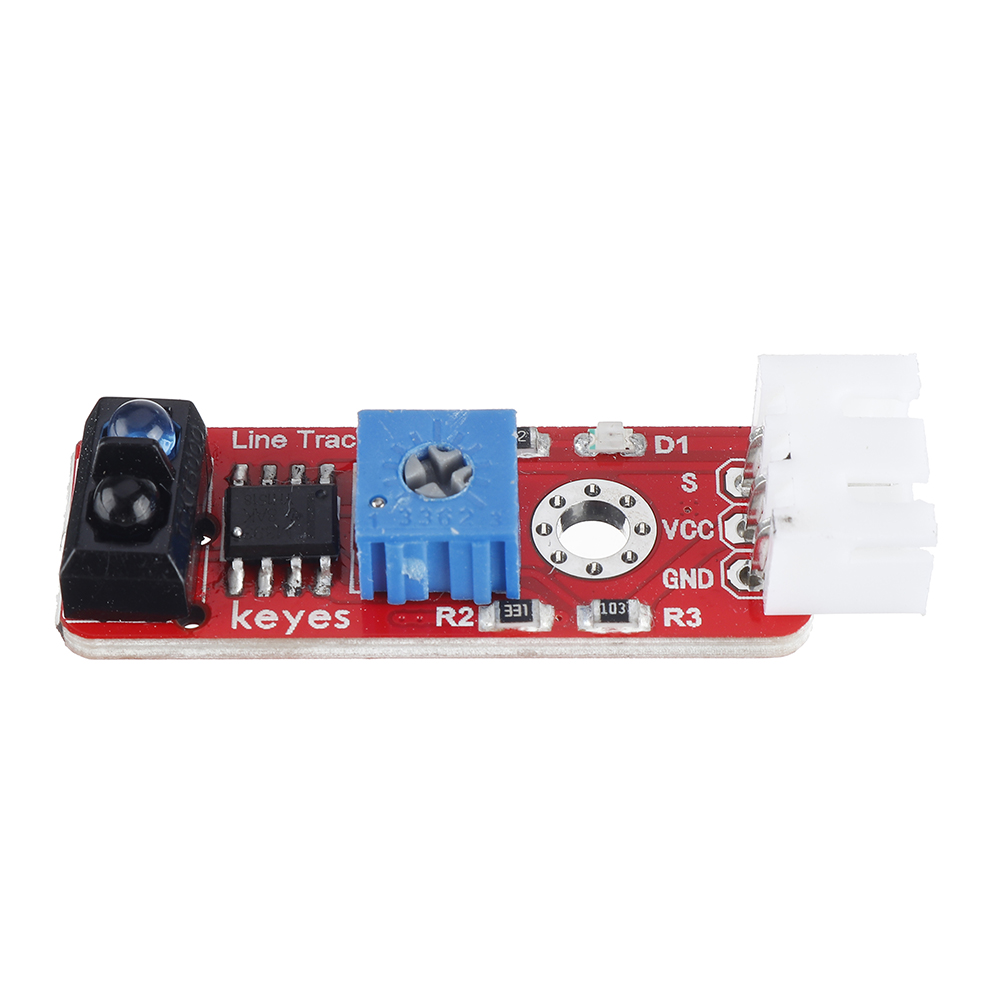 2Pcs-Keyes-Brick-Grayscale-SensorPad-hole-Anti-reverse-Plug-White-Terminal-TCRT5000-Sensor-Module-1808828-6