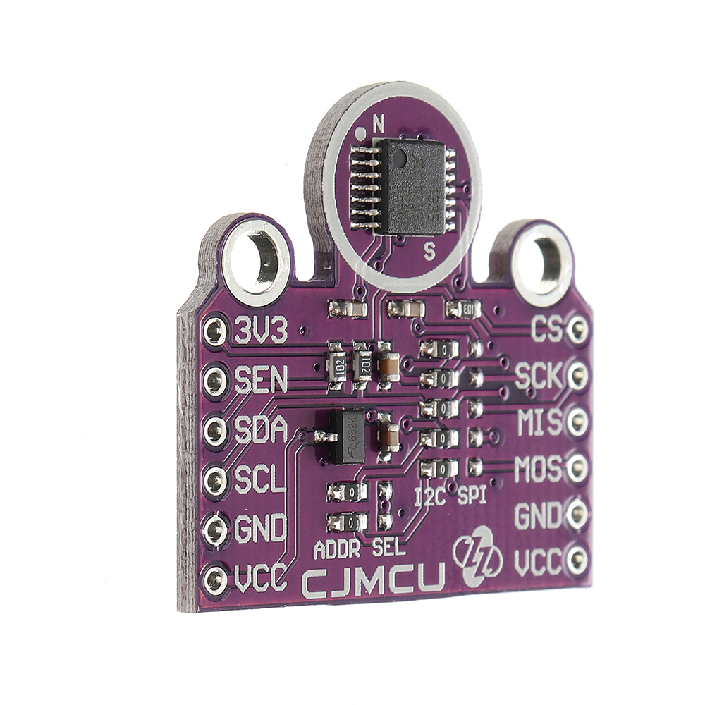 CJMCU-1335-Hall-Effect-360deg-Non-Contact-X-Y-Plane-Angle-Sensor-Module-33V5V-I2C-SPI-1316187-4