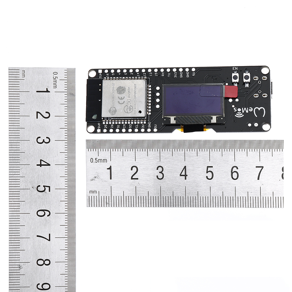 ESP32-096-OLED-HX711-Digital-Load-Cell-1KG-Weight-Sensor-Board-Development-Tool-Kit-1410870-5