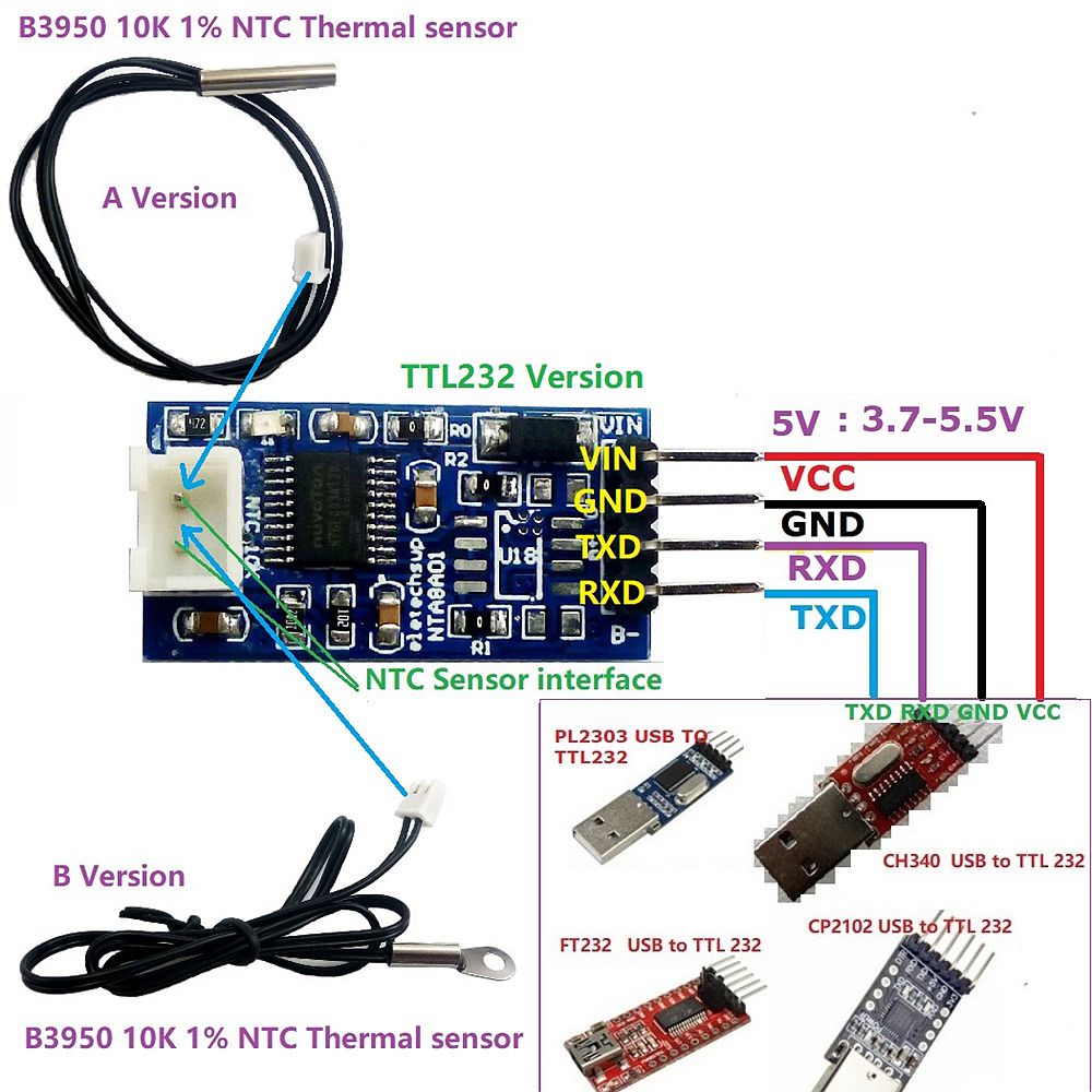 RS485-TTL-RS232-Temperature-Sensor-Converter-Module-for-10K-3950-NTC-Thermistor-Resistor-Replace-DS1-1625383-3