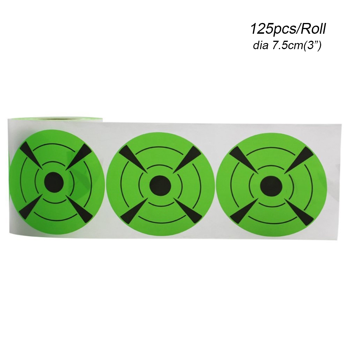 100pcs-Roll-Dia-75cm-Shooting-Target-Stickers-Adhesive-Hunting-Training-Supplies-1629333-3
