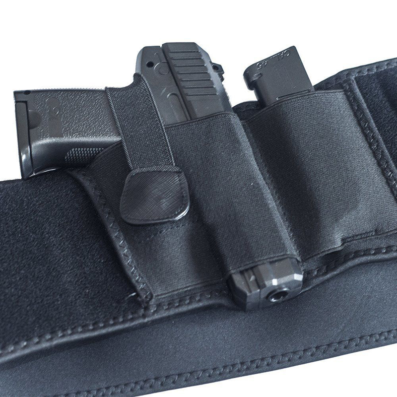Neoprene-Concealed-Carry-Right-Hand-Waist-Belly-Band-Elastic-Holster-Gun-Holsters-Magazine-Pouches-F-1335922-5