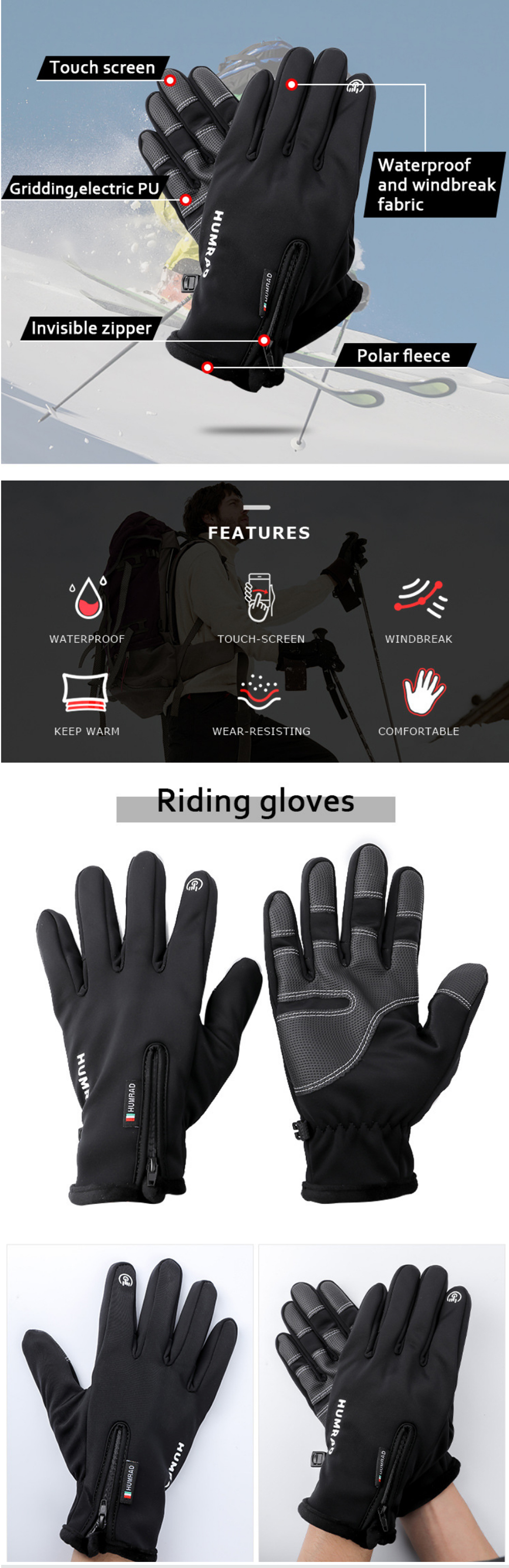 HUMRAD-Touch-Screen-Windbreak-Skiing-Gloves-MTB-Road-Bike-Warm-Up-Gloves-Mountain-Bike-Bicycle-Water-1752886-1