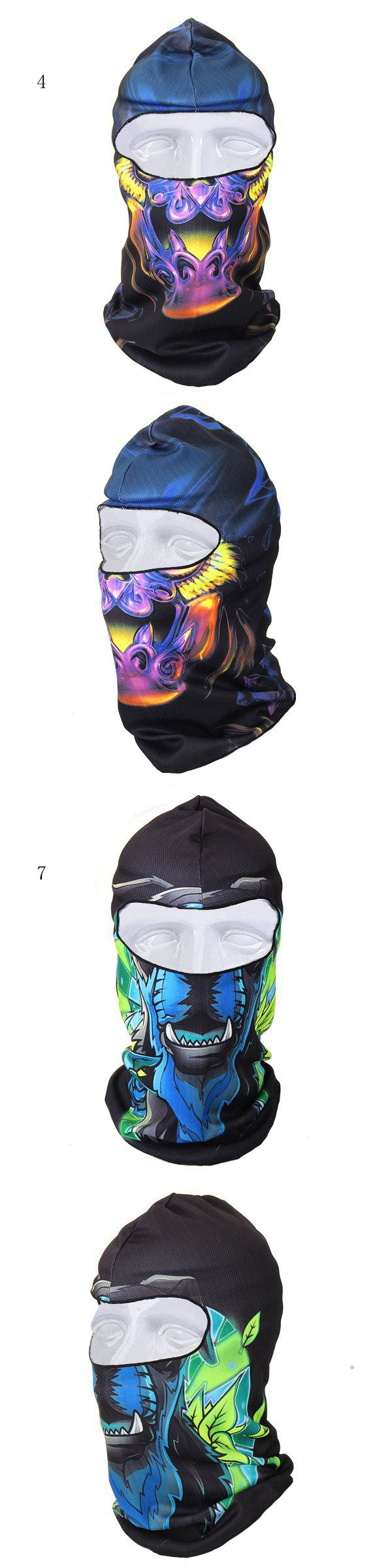 Men-Women-Winter-Neck-Face-Mask-Printed-Skiing-Hat-Cycling-Caps-1021402-4