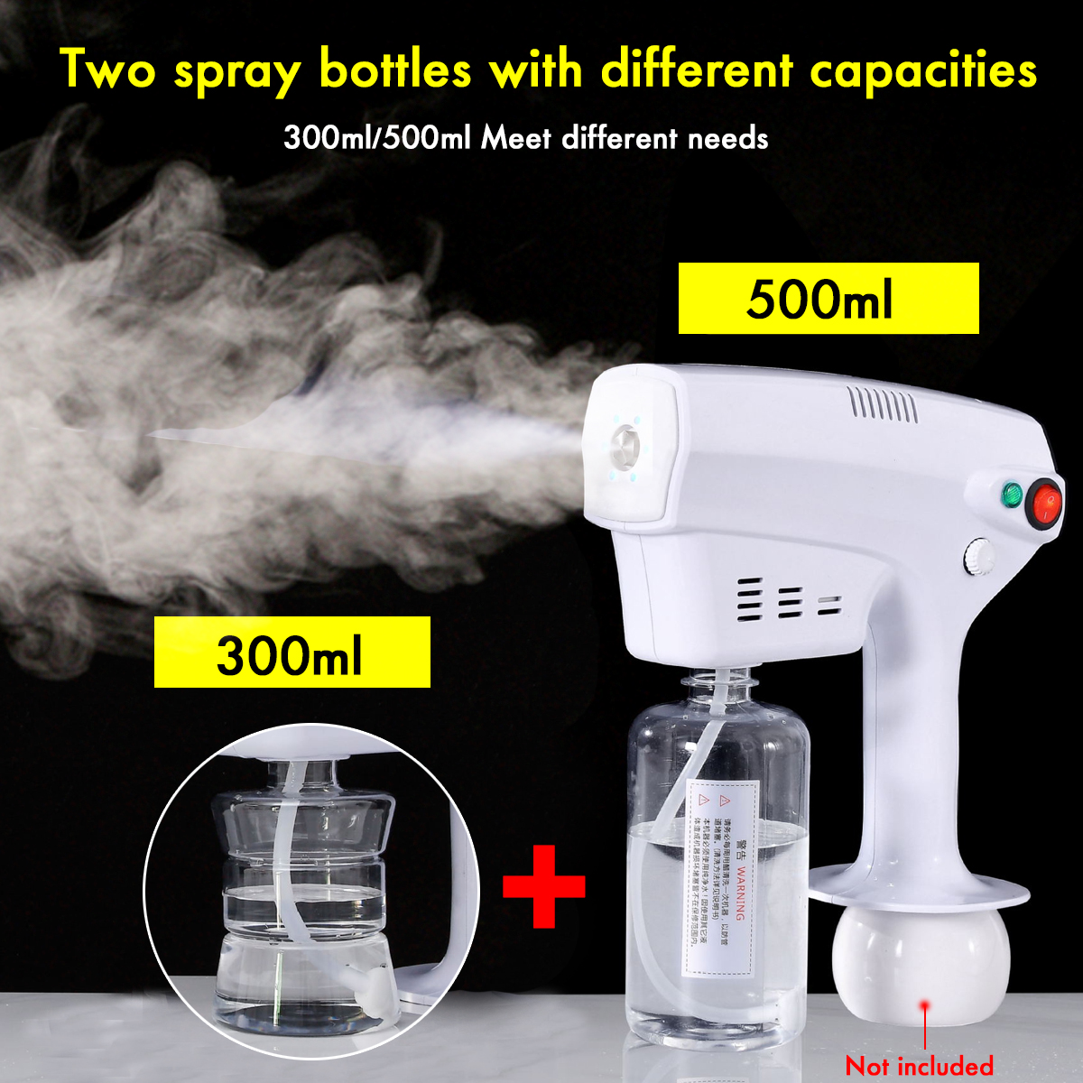 1200W-300ML500ML-Sprayer-Machine-Disinfection-Blue-Light-Nano-Steam-Spray-Instrument-Disinfection-Na-1704579-2