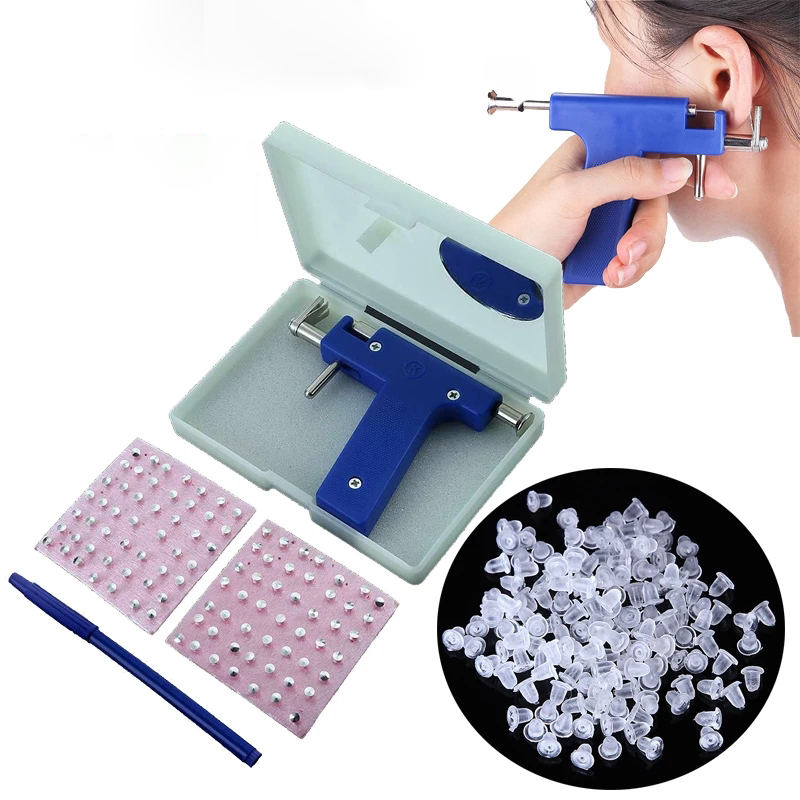 Ear-Piercing-Spear-with-98pcs-Studs-Kit-Tool-Set-Ear-Nose-Navel-Body-Piercing-1883648-1