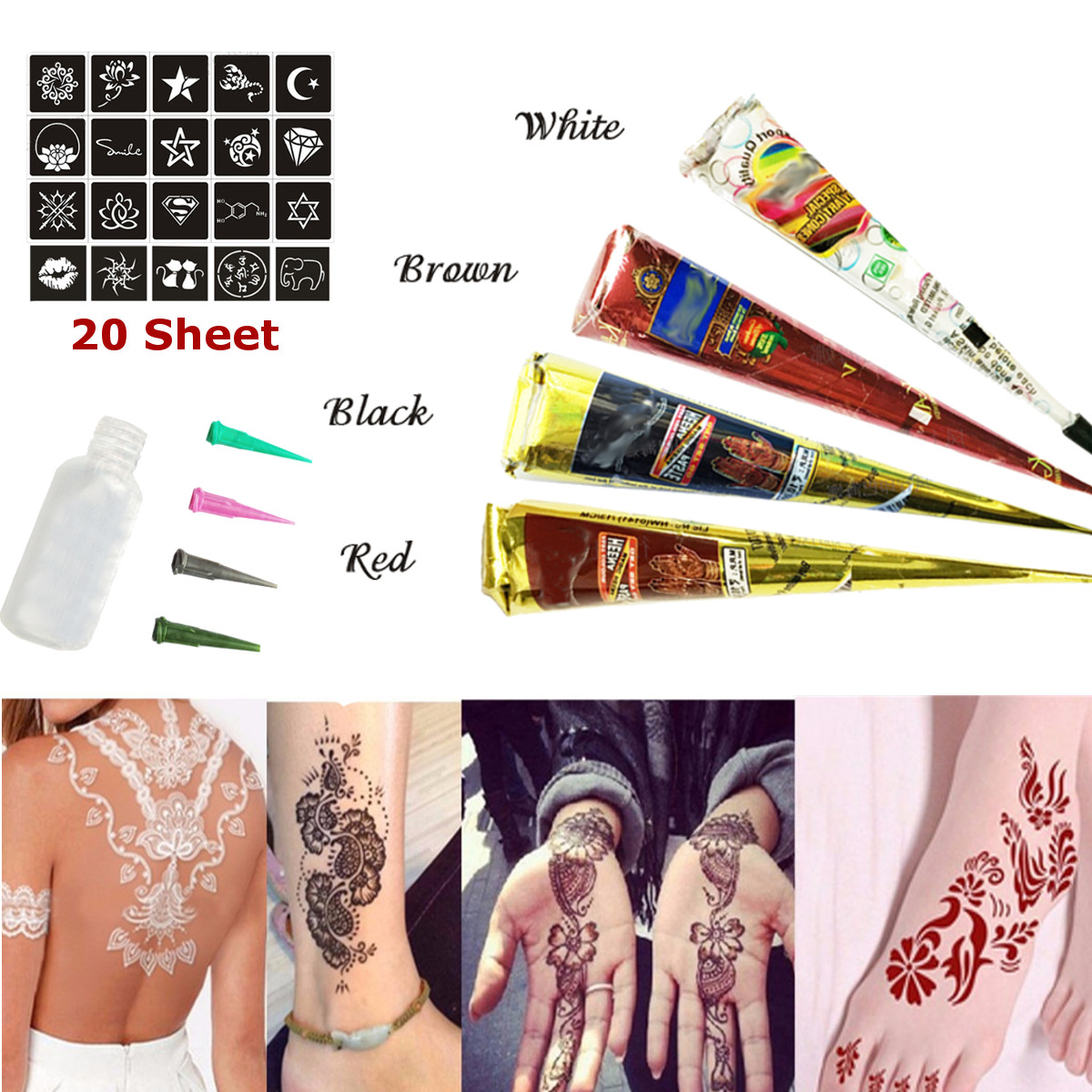 Janolia-Skymore-Indian-Henna-Tattoo-Paste-Stickers-Temporary-Tattoo-Kit-Body-Paint-Mehandi-Ink-1463662-1