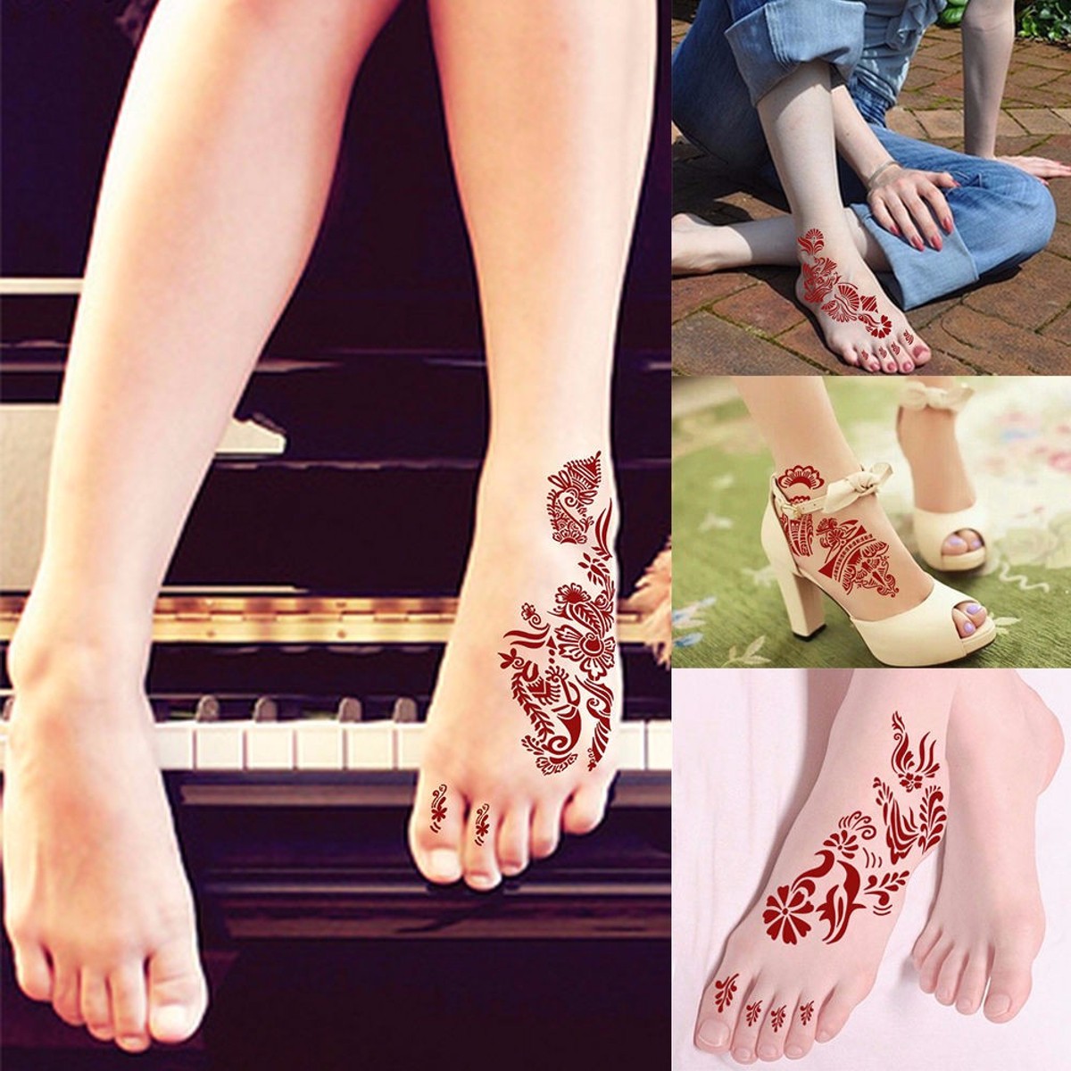 Janolia-Skymore-Indian-Henna-Tattoo-Paste-Stickers-Temporary-Tattoo-Kit-Body-Paint-Mehandi-Ink-1463662-9