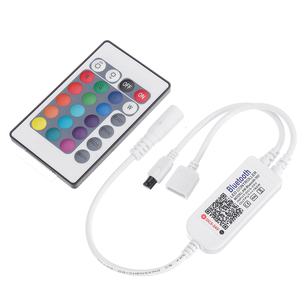 DC5-24V-Smart-APP-bluetooth-RGB-Dimmer-Controller-24Key-IR-Remote-Control-for-LED-Strip-Light-1574857-1