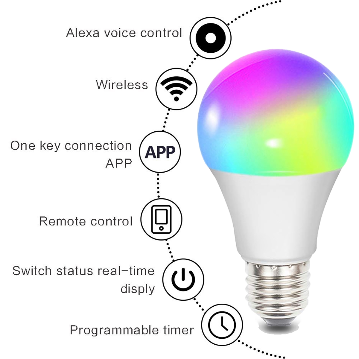 E27-E26-B22-RGBW-Smart-LED-Light-Bulb-7W-WiFi-IOS-Android-Amazon-Alexa-Google-Lamp-AC85-265V-1677799-5