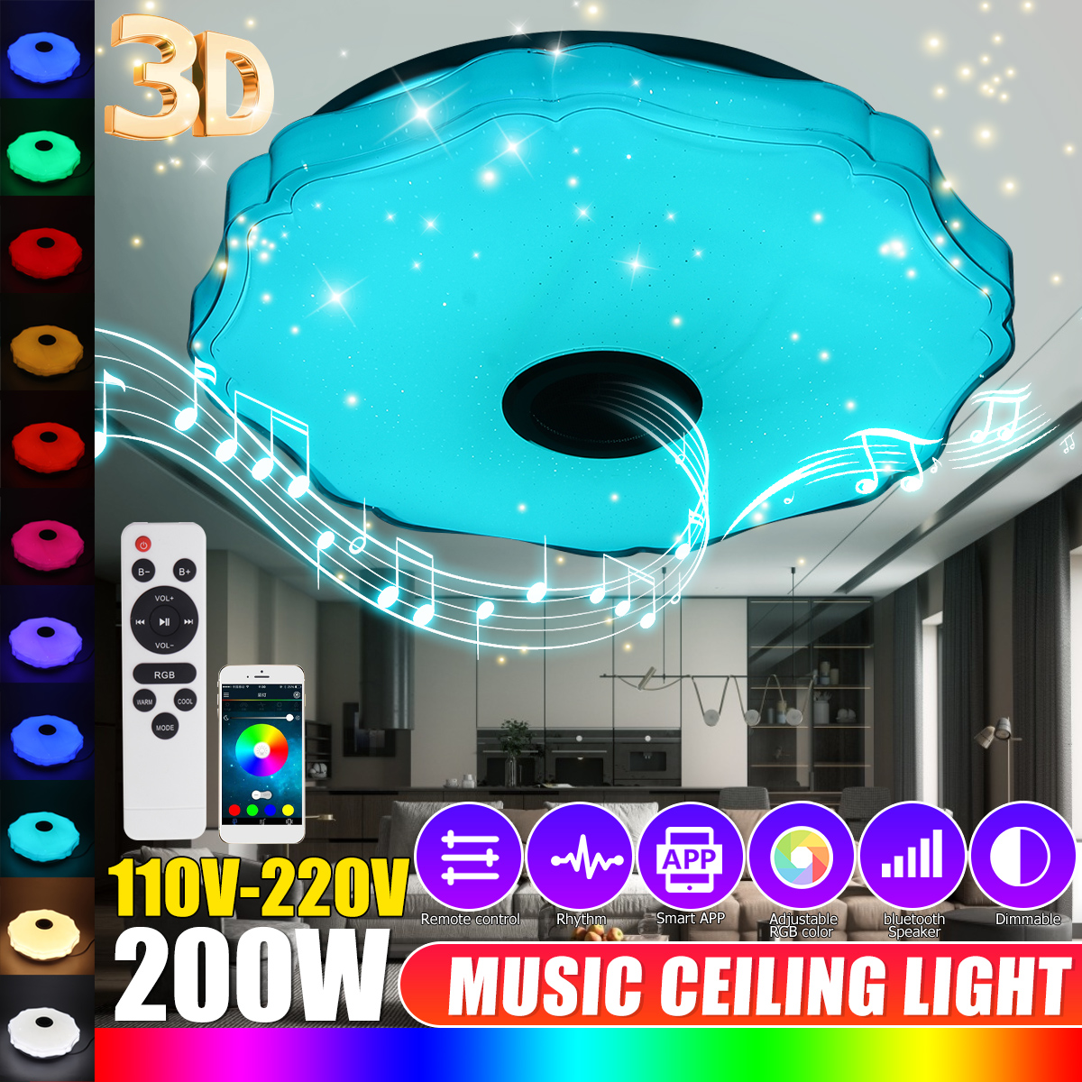 100-240V-Full-Color-Light-Bluetooth-Music-Ceiling-Light-Bluetooth-APPRemote-Control-1813704-1