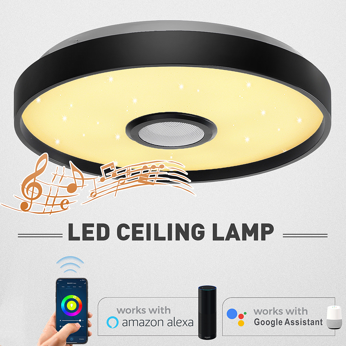 124LED-Black-Music-RGB-Ceiling-Lamp-Light-Wifi-APPRemote-Control-Smart-bluetooth-Light-1796582-2