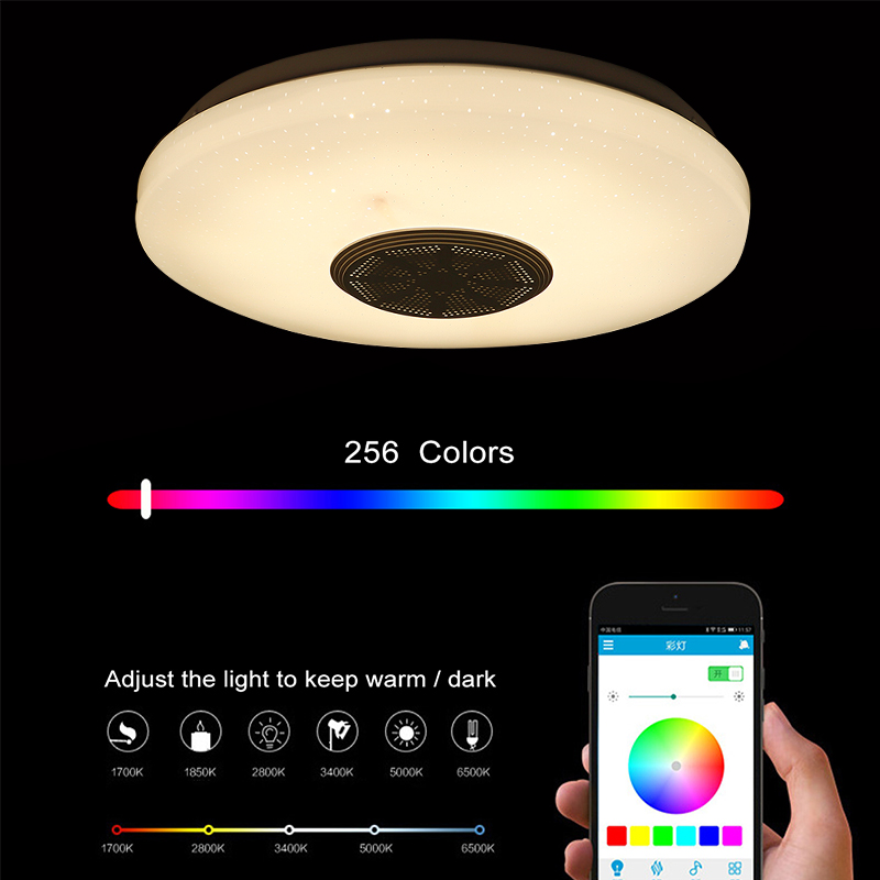 30cm-Diameter-36W-Bluetooth-LED-Ceiling-Light-RGB-Music-Speaker-Dimming-Lamp-APP-Remote-Control-1724083-4