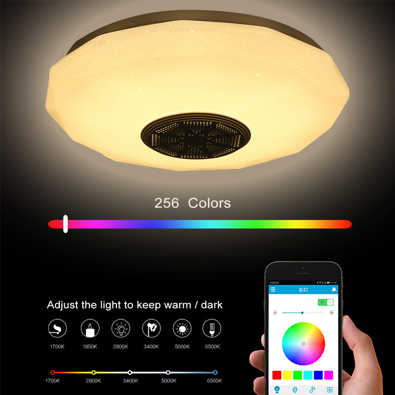 30cm-Diameter-Bluetooth-LED-Ceiling-Light-RGB-Music-Speaker-Dimmable-Lamp-Remote-Room-Diamond-Models-1723992-8