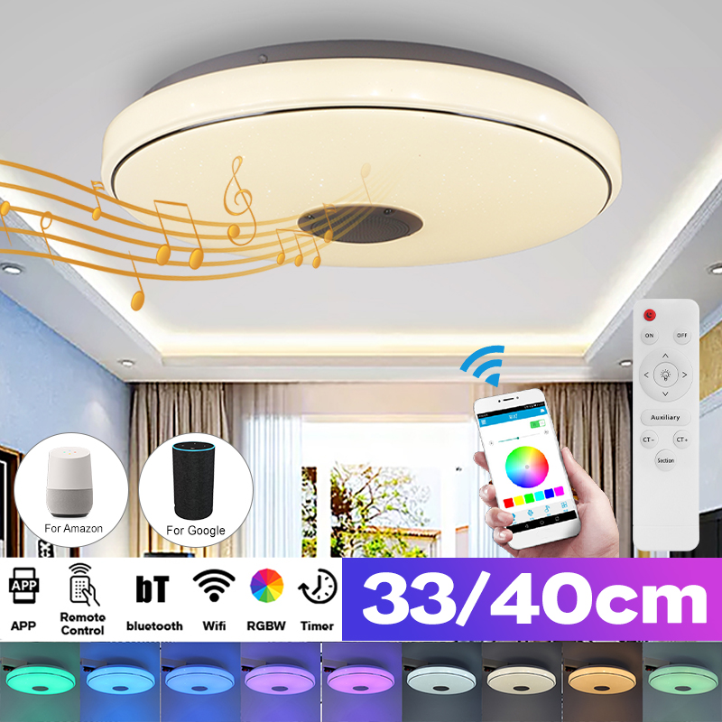 3340cm-Diameter-Wifi-Smart-Bluetooth-LED-Ceiling-Light-RGB-3D-Sound-Music-Speeker-Dimmable-Lamp-APP--1729877-2