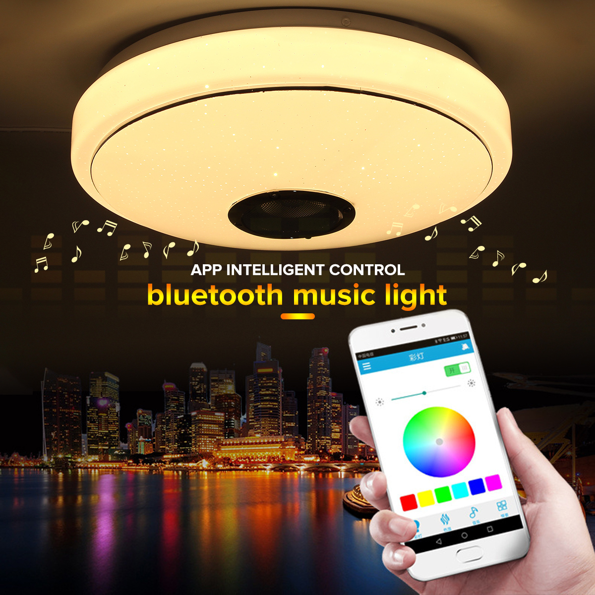 33CM-36W-bluetooth-Music-LED-Ceiling-Light-RGB-Star-Stereo-Speaker-Lamp-With-Remote-Control-AC170-26-1761753-2
