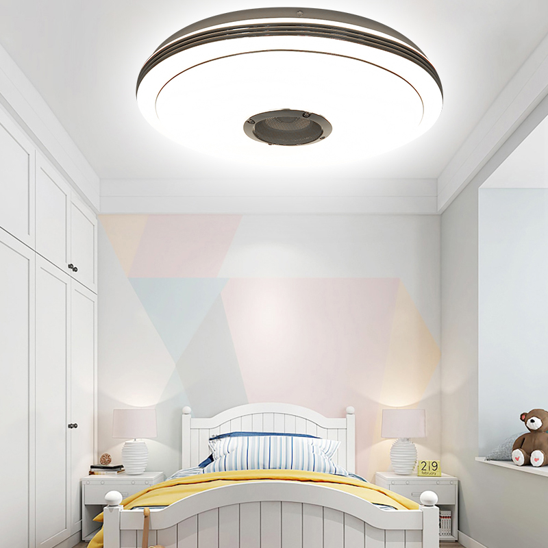 33CM-LED-Ceiling-Light-Lamp-RGB-bluetooth-Music-Speaker-Dimmable-Bedroom-Lamp-1757539-4
