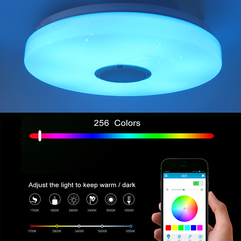 33cm-LED-Ceiling-Lights-Colorful-DownLight-Lamp-Smart-Control-bluetooth-WIFI-APP-Home-1722354-3
