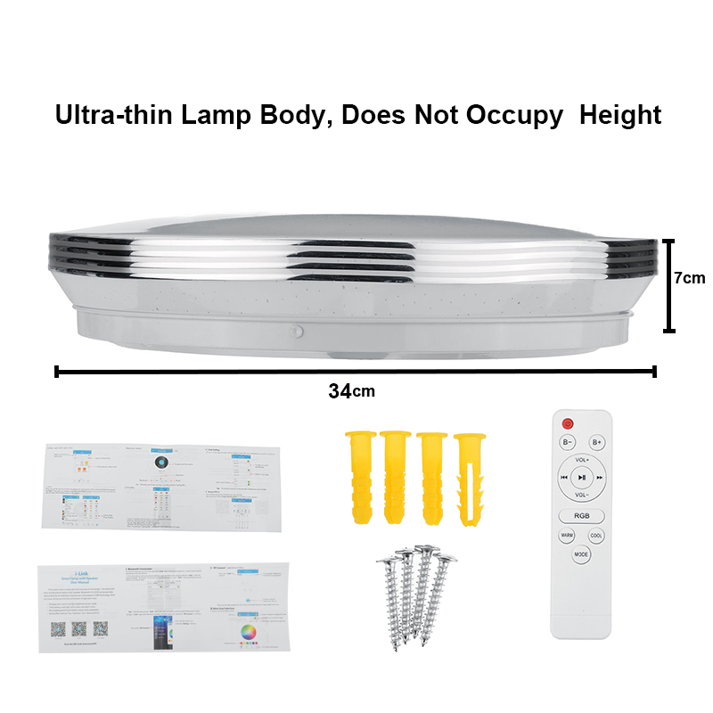 34cm-LED-Ceiling-Light-RGB-bluetooth-Music-Speaker-Dimmer-APP-Remote-Control-Lamps-1837940-7