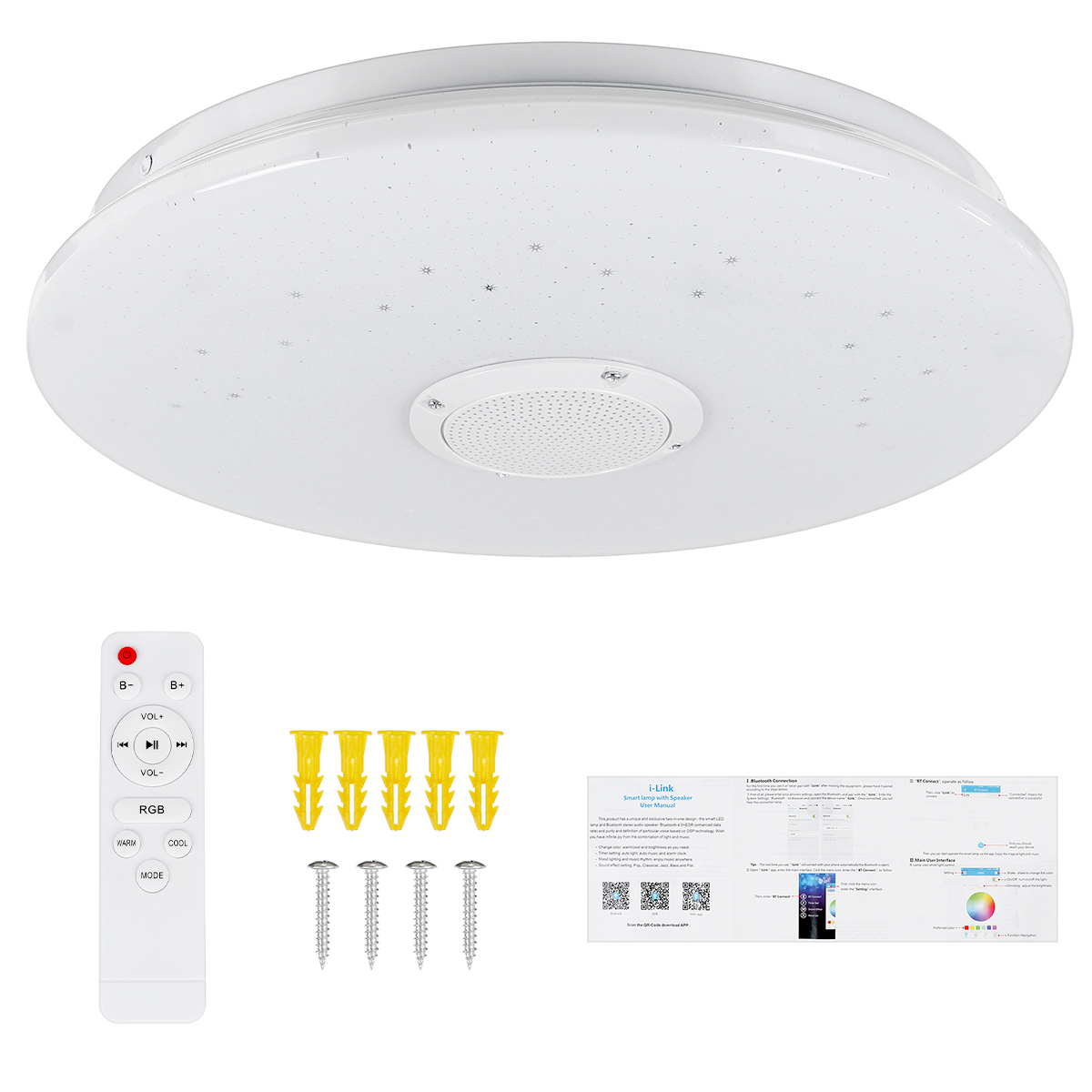 36W-330MM-bluetooth-Smart-APP-LED-Music-Ceiling-Light-Work-With-Alexa-Google-Home-85-265V-1736571-5