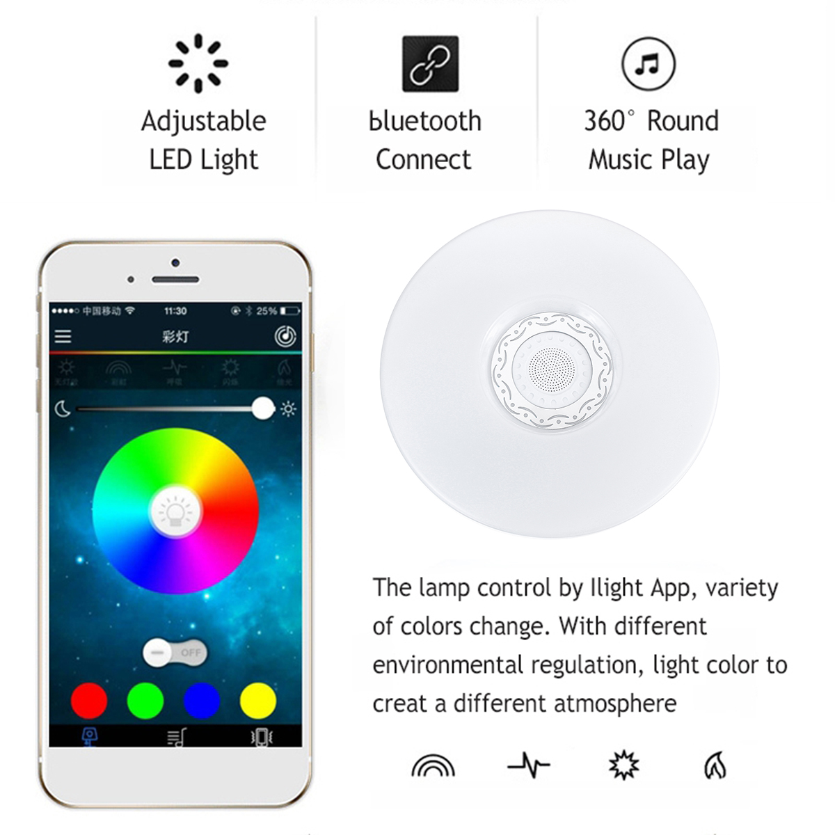 36W72W-33cm-WIFI-LED-Ceiling-Light-RGB-Bluetooth-Music-Dimmable-Lamp-APP-1724936-7